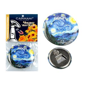 Otwieracz z magnesem Carmani V. van Gogh, Gwiaździsta Noc